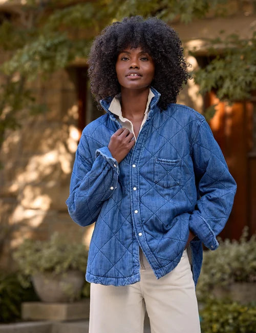Frank & Eileen - The Eileen Denim Quilted Jacket