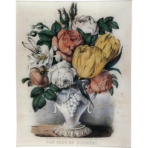 John Derian - The Vase of Flowers 2 Rectangular Tray - 11 x 14"