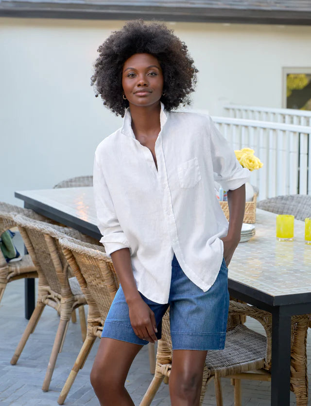 Frank & Eileen - Eileen Linen Blouse