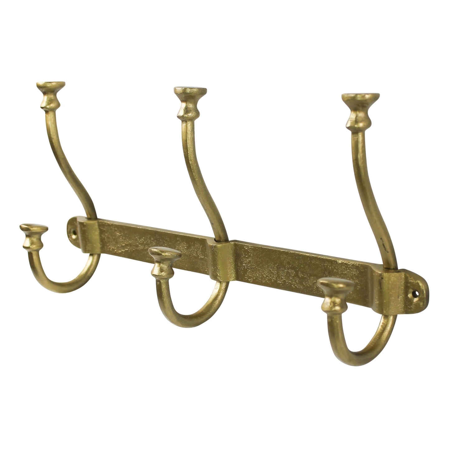 Murphy Hook Rail - 3 Brass