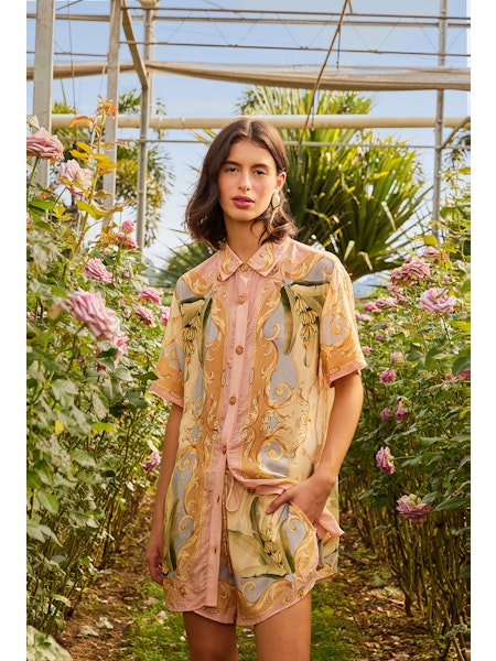 Farm Rio - Banana Royalty Kalendoscope Multicolor Shirt