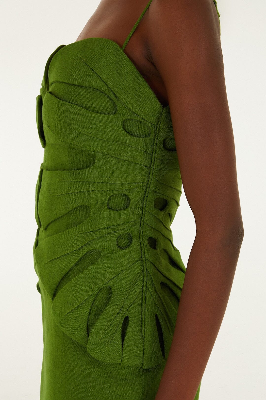 Farm Rio - Monstera Leaf Sleeveless Maxi