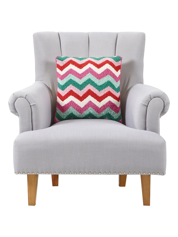 Zig Zag Hook Pillow