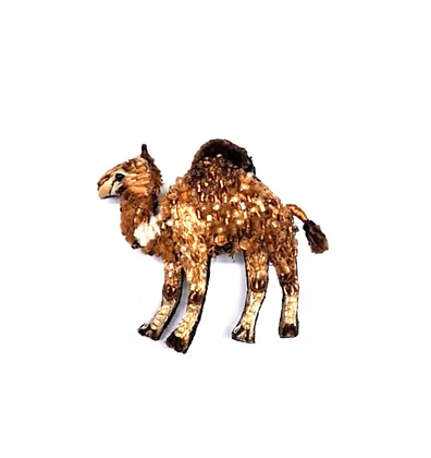 Trovelore Brooch - Sahra Camel