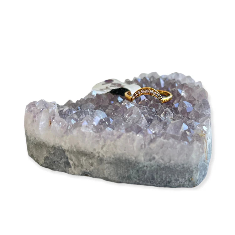 Gold Plated Curved Ring