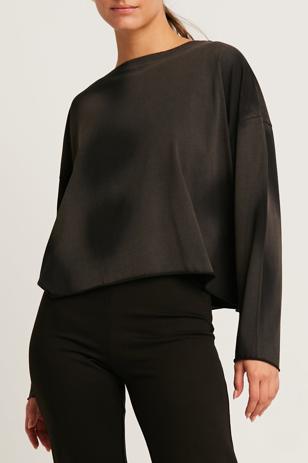 Pima Cotton Oversyed Luxury Boxy Tee