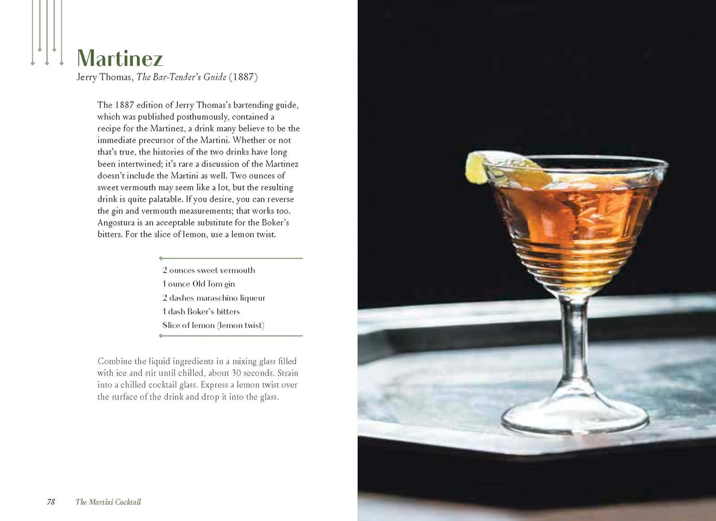 The Martini Cocktail: A Meditation on the World's Greatest Drink, with Recipes by Robert Simonson