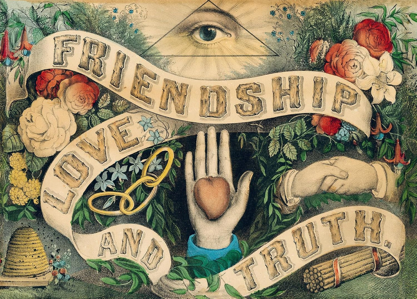 John Derian - Friendship, Love, and Truth Puzzle