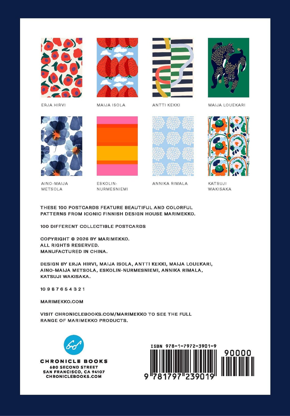 Art of Marimekko Postcard Box