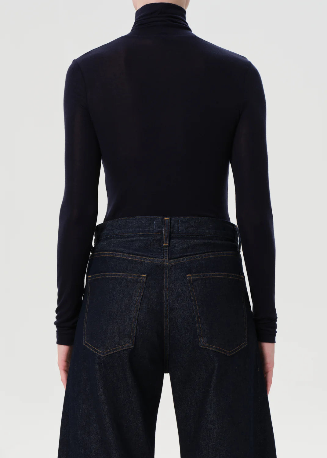 AGOLDE - Pascale Turtleneck Navy