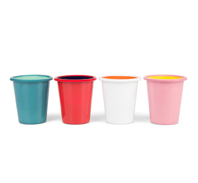 Enamel Tooth Brush Tumbler