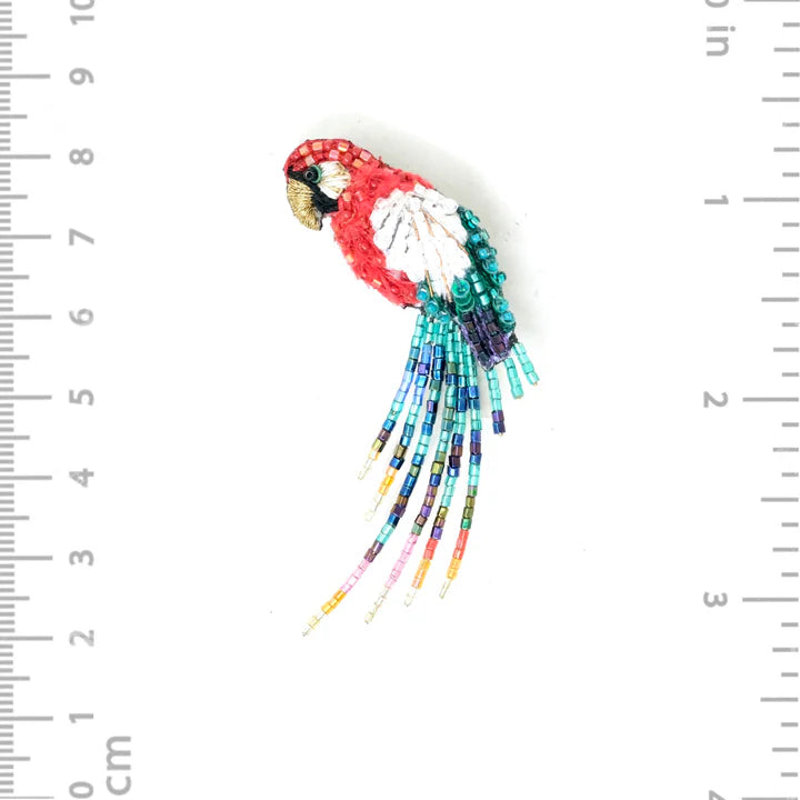Trovelore Brooch - Arara Macao