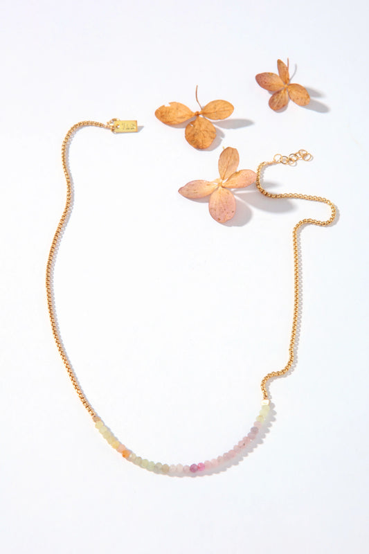 Necklace Aurora Sapphire Half