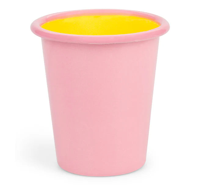 Enamel Tooth Brush Tumbler