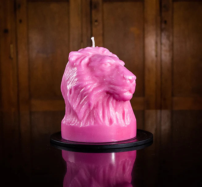 Candle Animal Head Lion