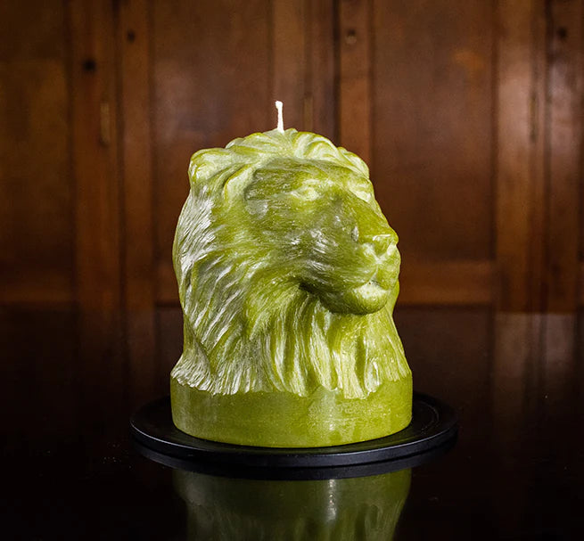 Candle Animal Head Lion