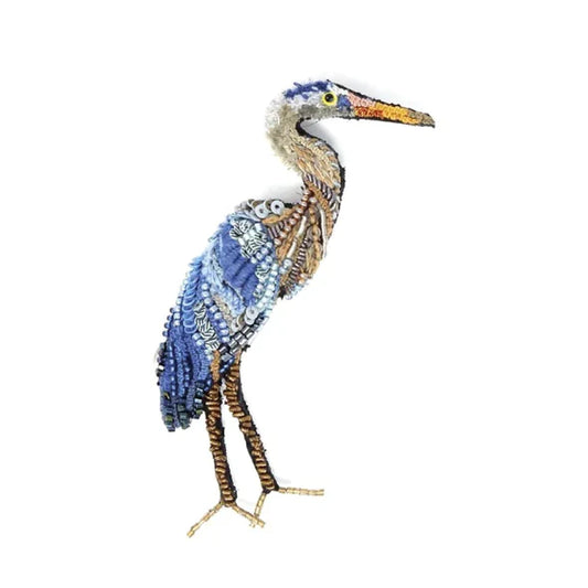 Trovelore Brooch - Blue Heron