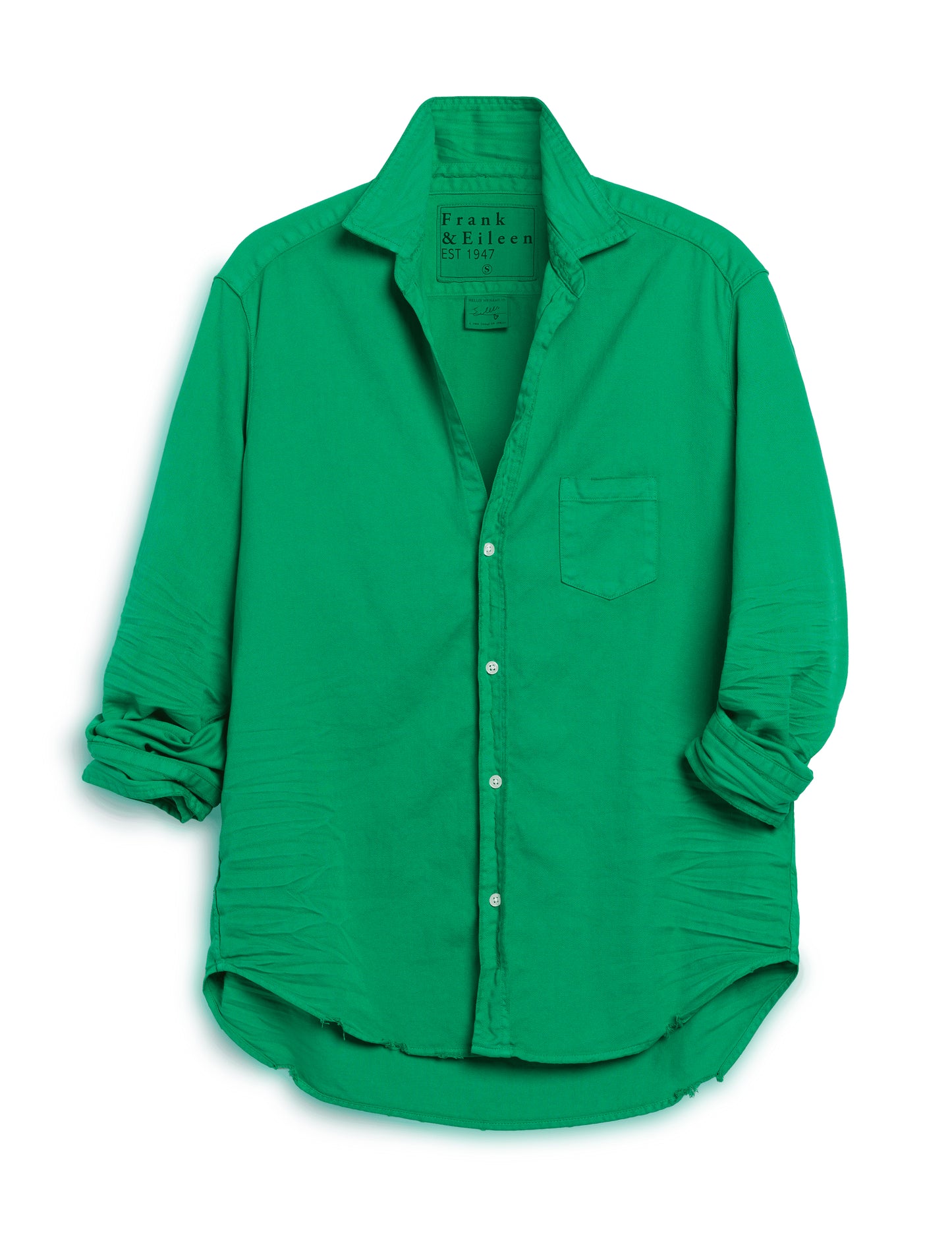 Frank & Eileen - Eileen Chambray Birdie Green