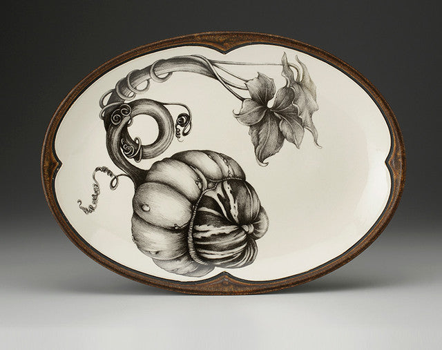 Laura Zindel Design - Small Oval Platter Turk Goard