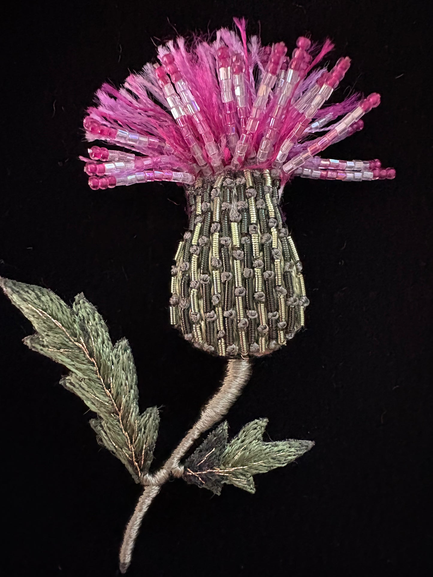 Trovelore Brooch - Spear Thistle