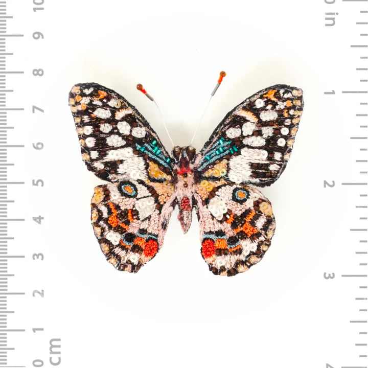 Trovelore Brooch - Lime Swallowtail Butterfly