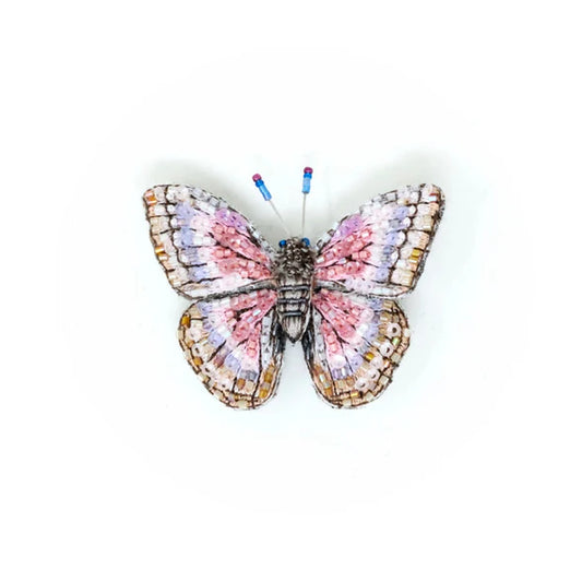 Trovelore Brooch - Morpho Godarti Butterfly