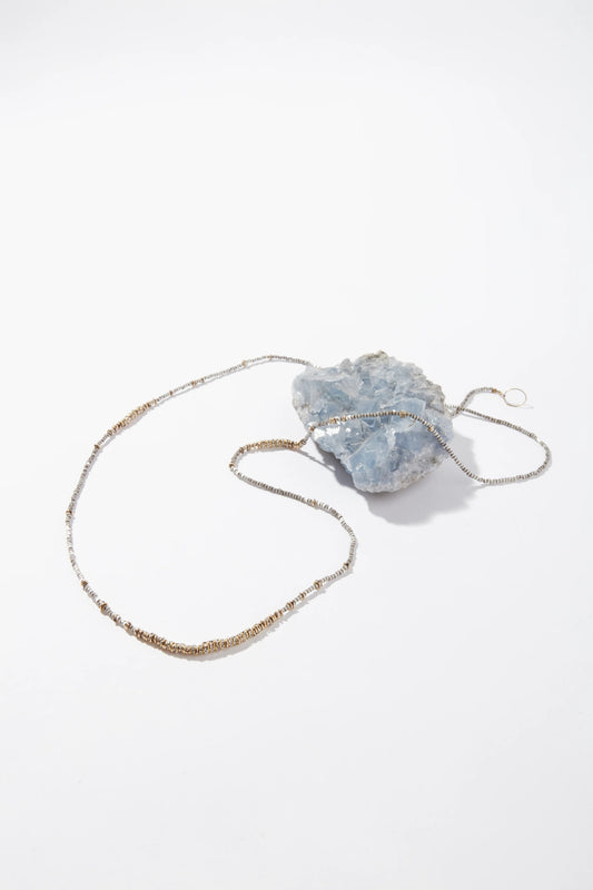 Plene Lune Crystals Long Full Necklace