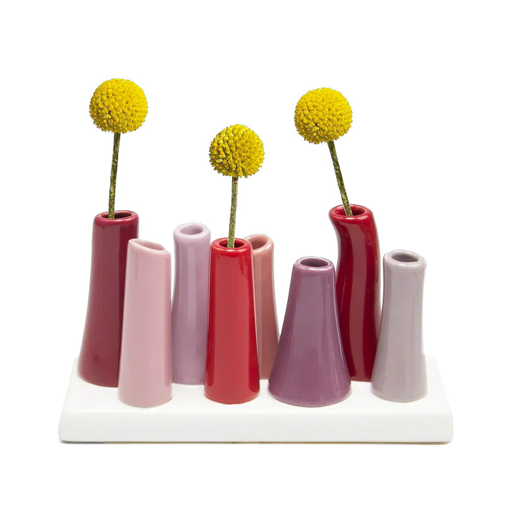 Pooley - 8 Tube Vase