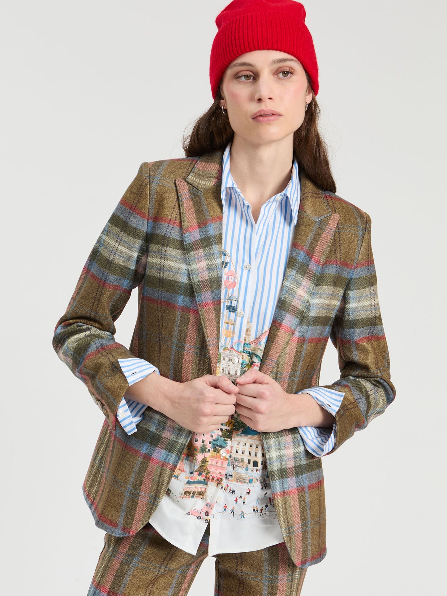 Vilagallo - Plaid Blazer