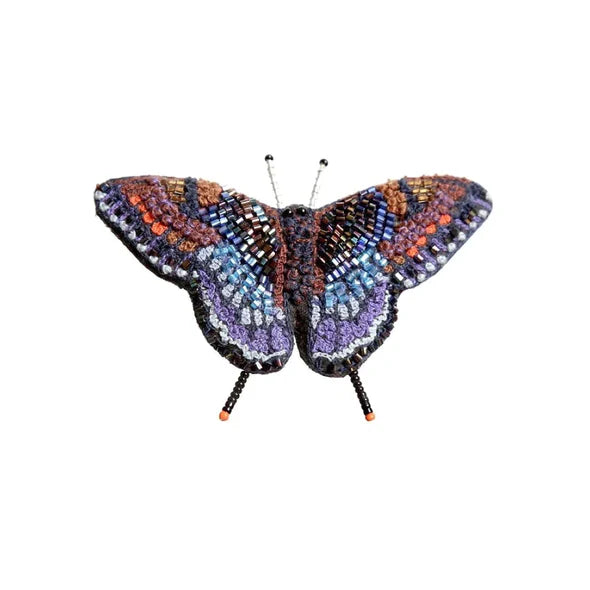 Trovelore Brooch - Red Spotted Purple Butterfly