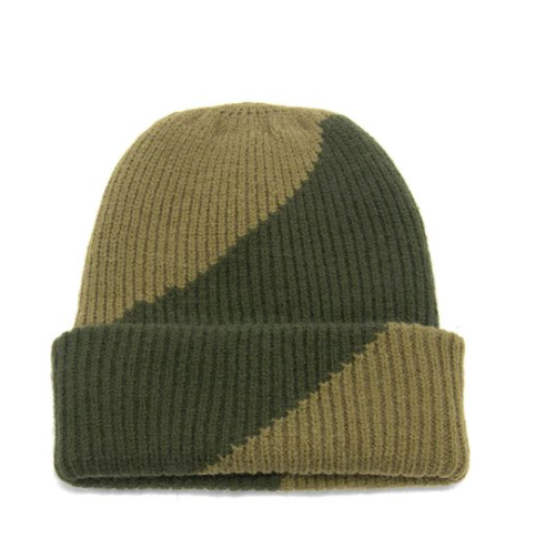 Colorblock beanie