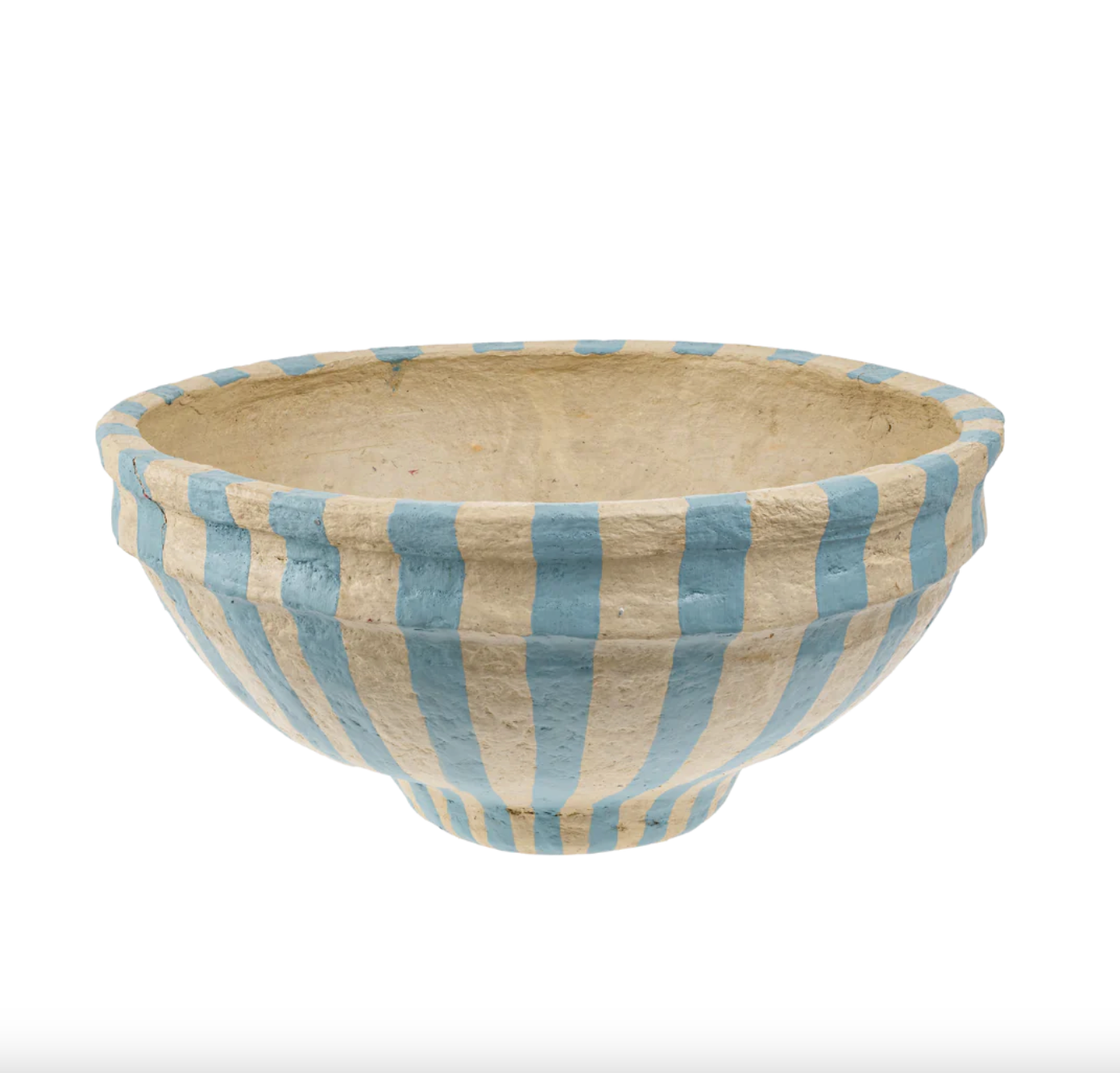 Painted Paper Mache Bowl