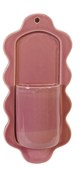 Stoneware Wall Vase Large