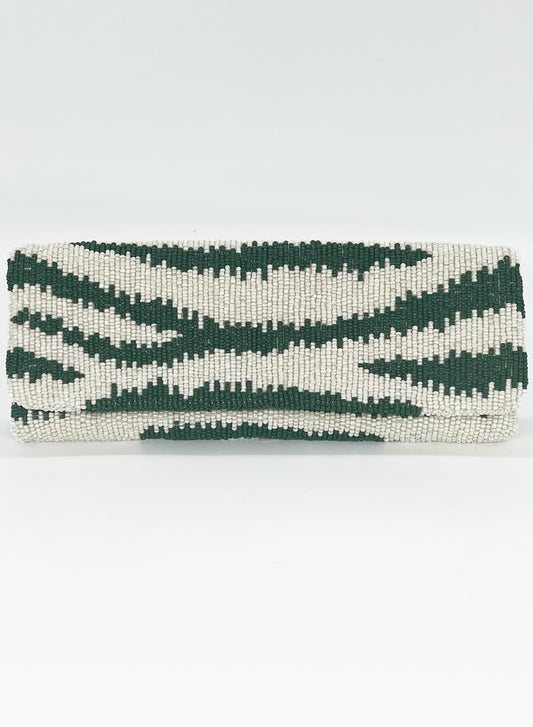 Oliphant Beaded Clutch
