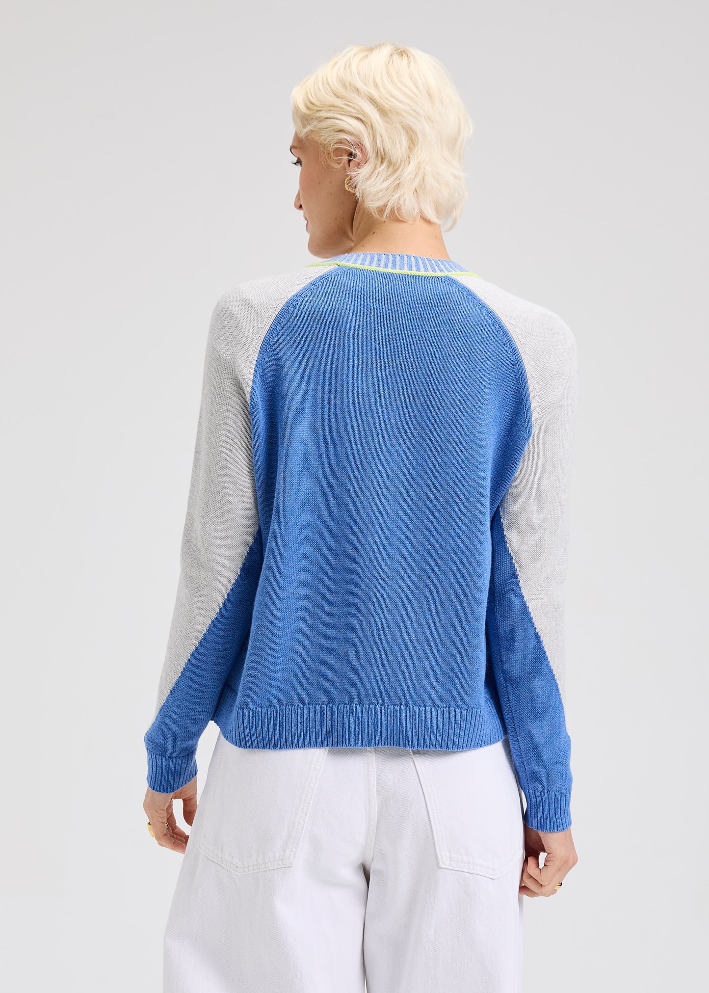 Panelled Cardi