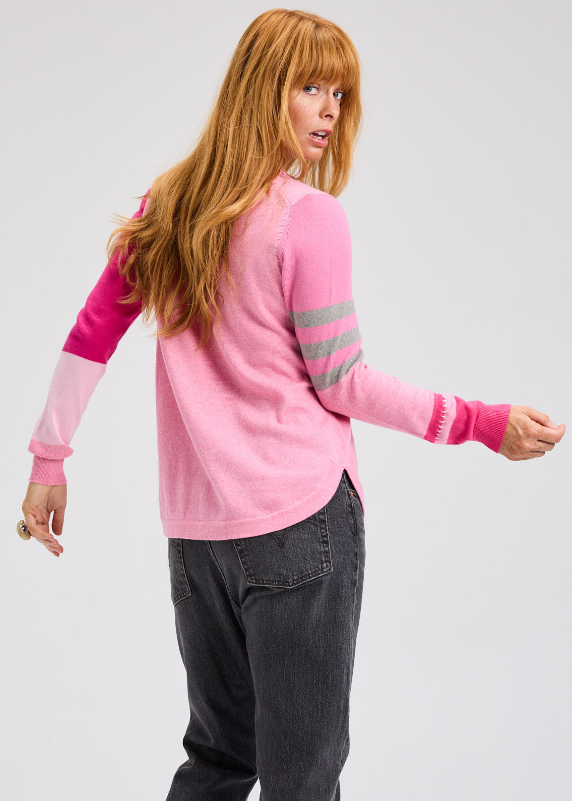 Spliced Sweater