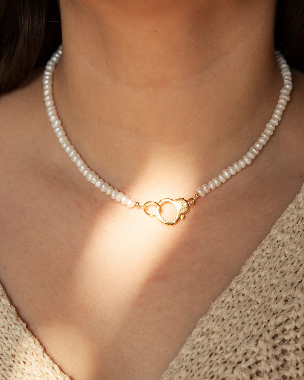 Naughty Natural Pearl Necklace