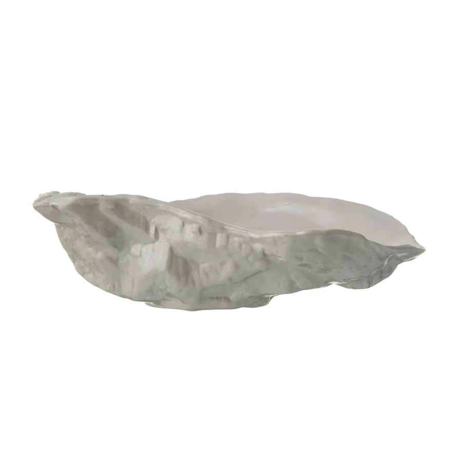 Ceramic Oyster Dish - Iridescent