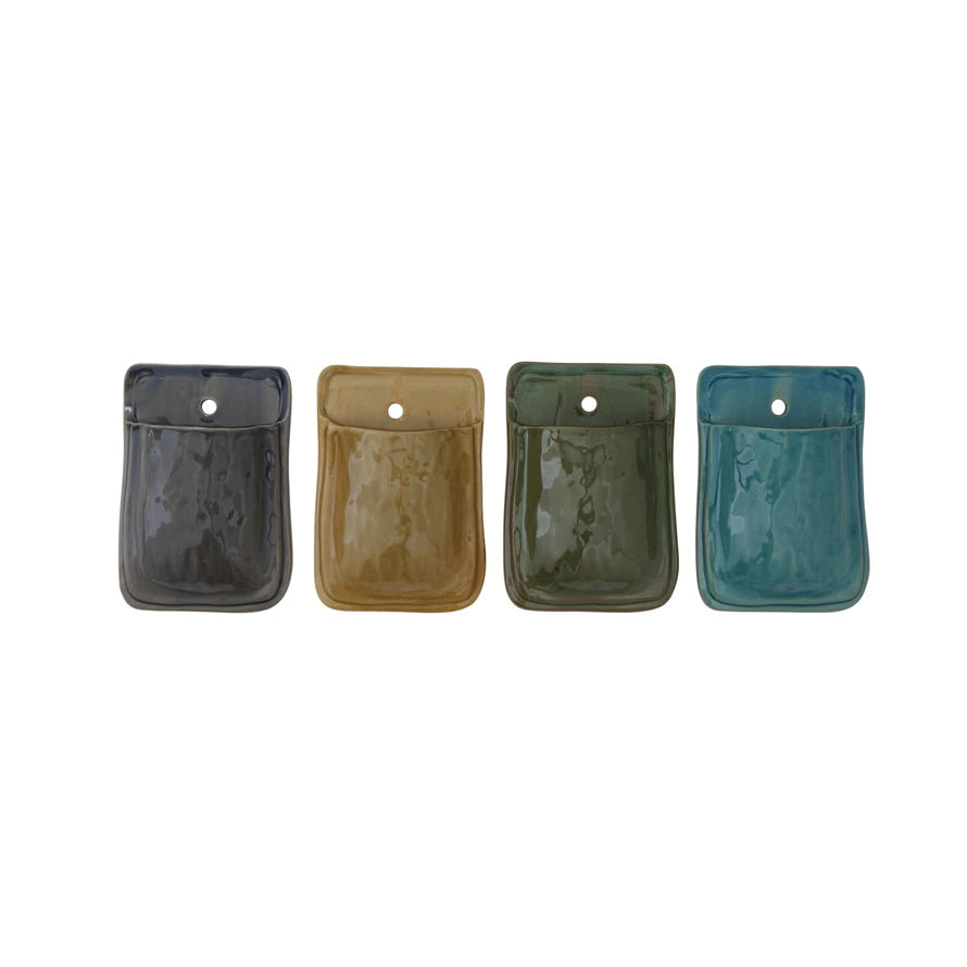 Terra-cotta Wall Planter, 4 Colors