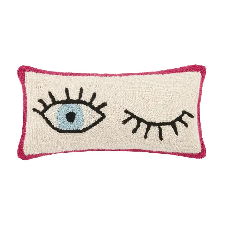 Wink Wink Lumbar Hook Pillow