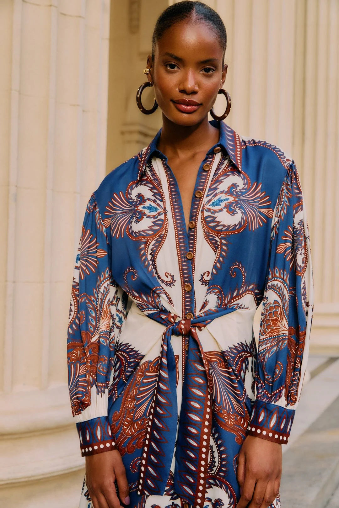 Farm Rio - Arabesque Scarf Dress