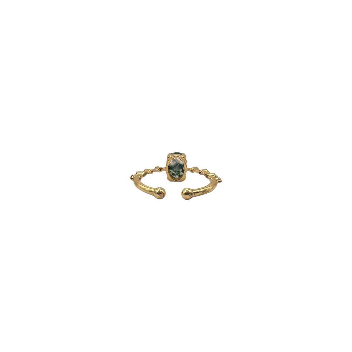 Sugarboo - Moss Agate Ring