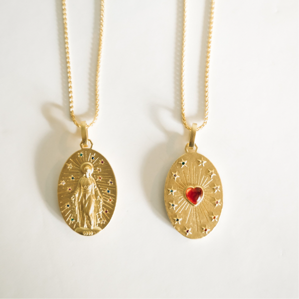 Virgin Corazon necklace