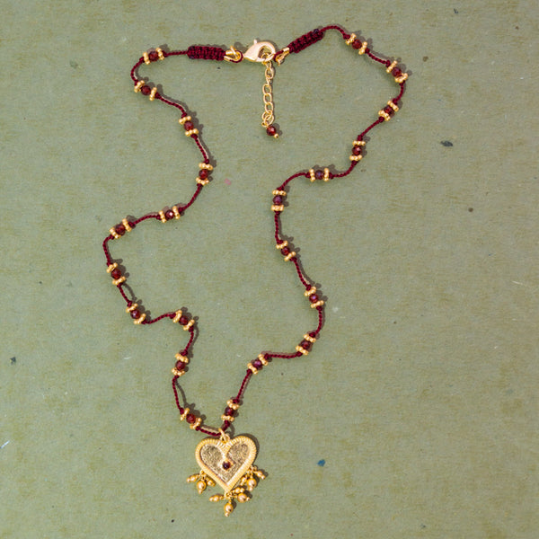 Clara Forno Ikigai - Koti Heart Necklace
