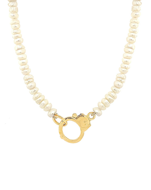 Naughty Natural Pearl Necklace