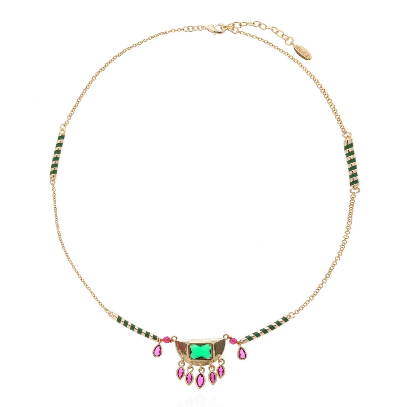 Nikole Necklace Emerald