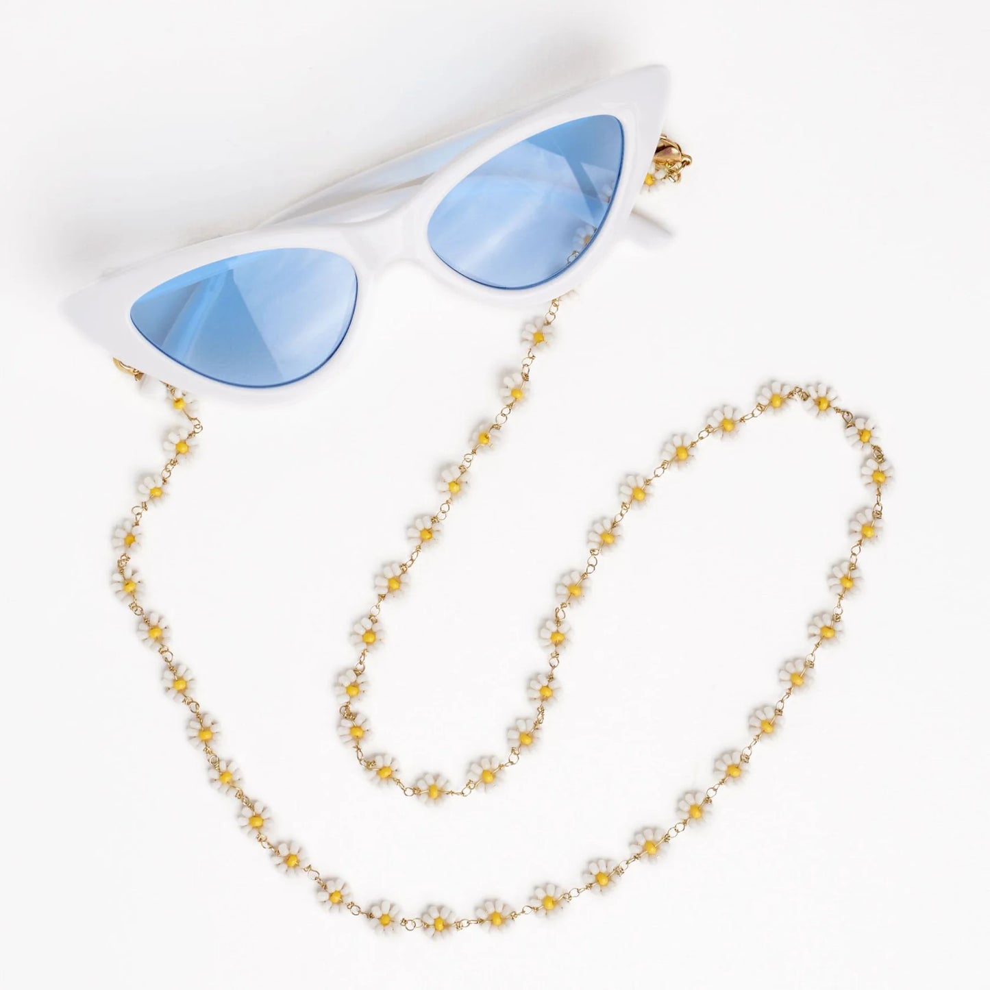 Polly Flower Eyeglass Chain