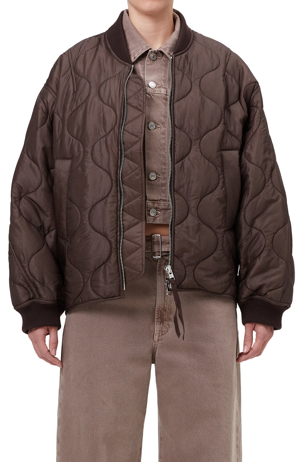 AGOLDE - Isla Quilted Jacket