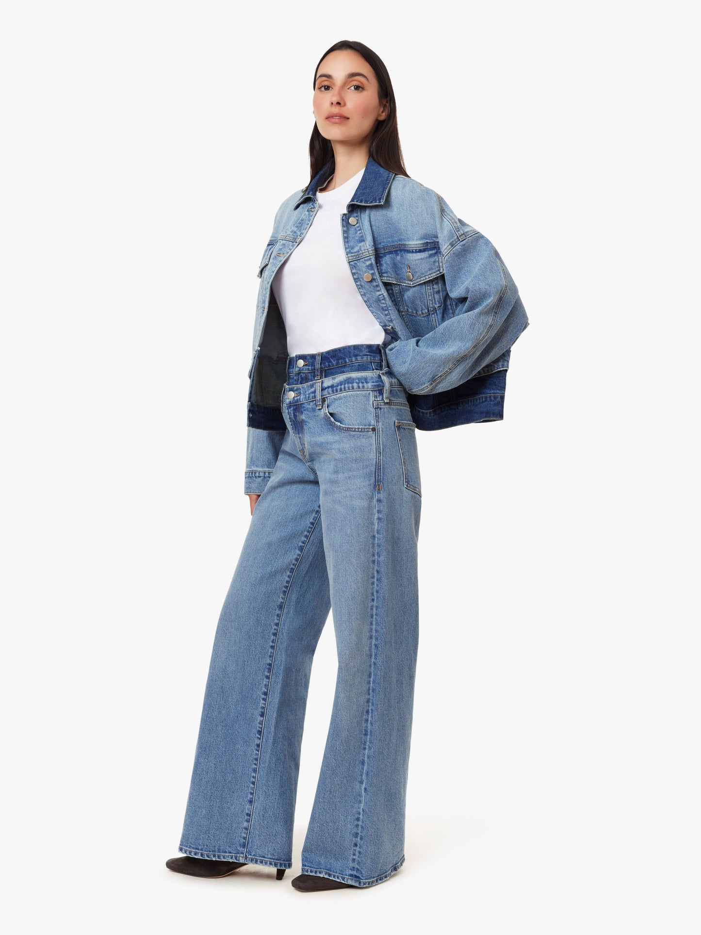 Habitual - Gemma Double Wide Leg Jean