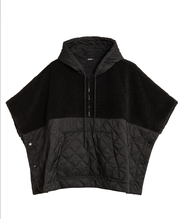 Combo Quilted Poncho